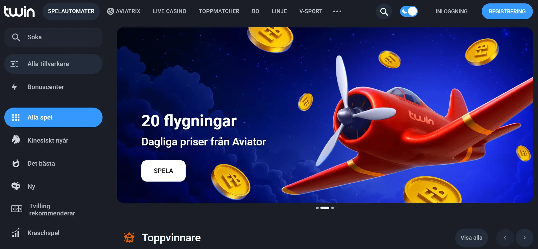 Registreringsbonus hos casino utan svensk licens – hämta nu