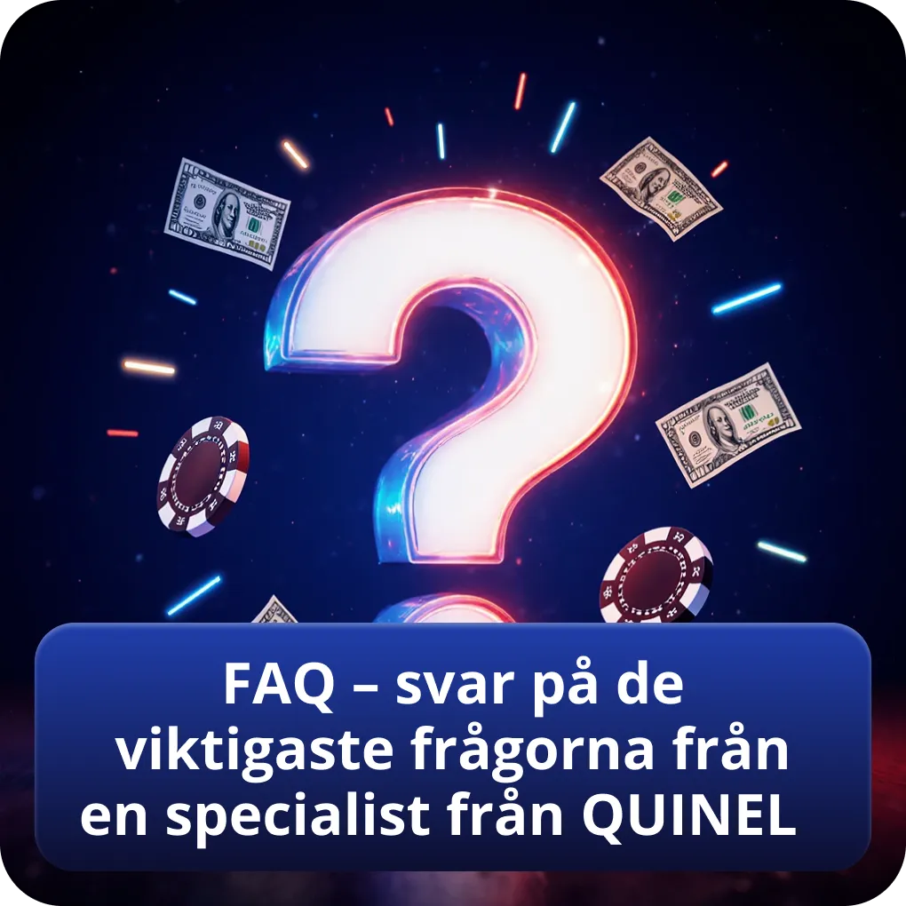 FAQ – svar på de viktigaste frågorna från en specialist från QUINEL